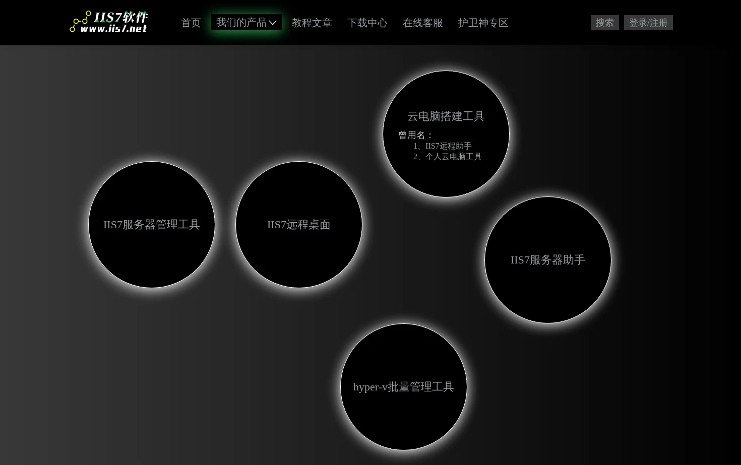 新IIS7软件 页面快照